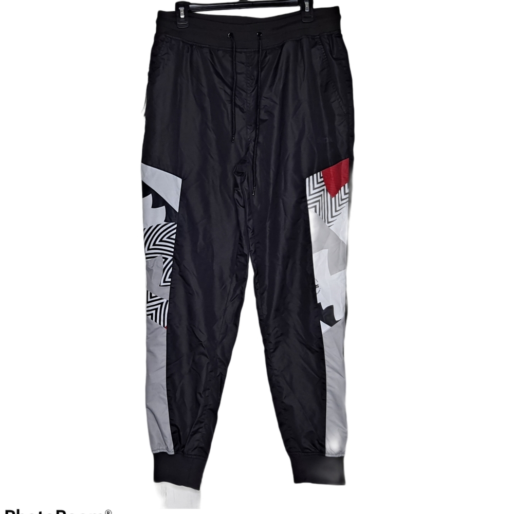 Staple  pigeon sweatpants Windbreaker nylon mixed color  size L